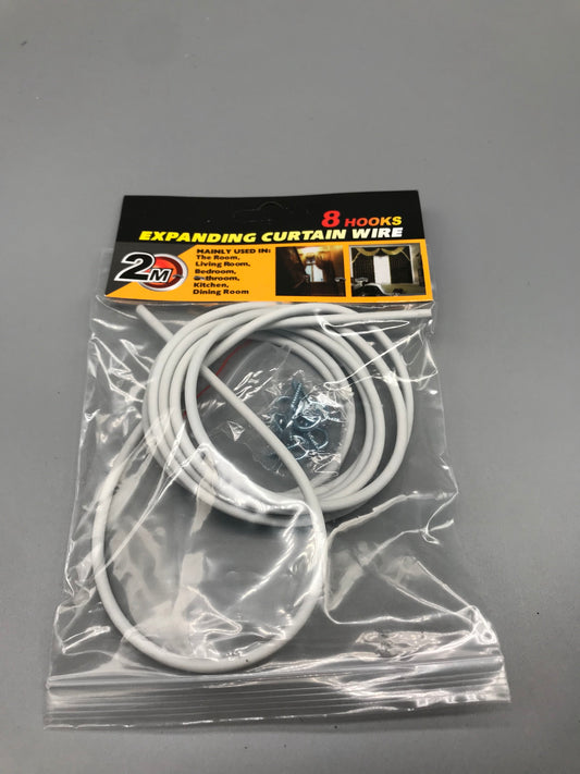 Expanding Curtain Wire 2M