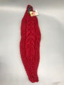 Knitted headband(Red)