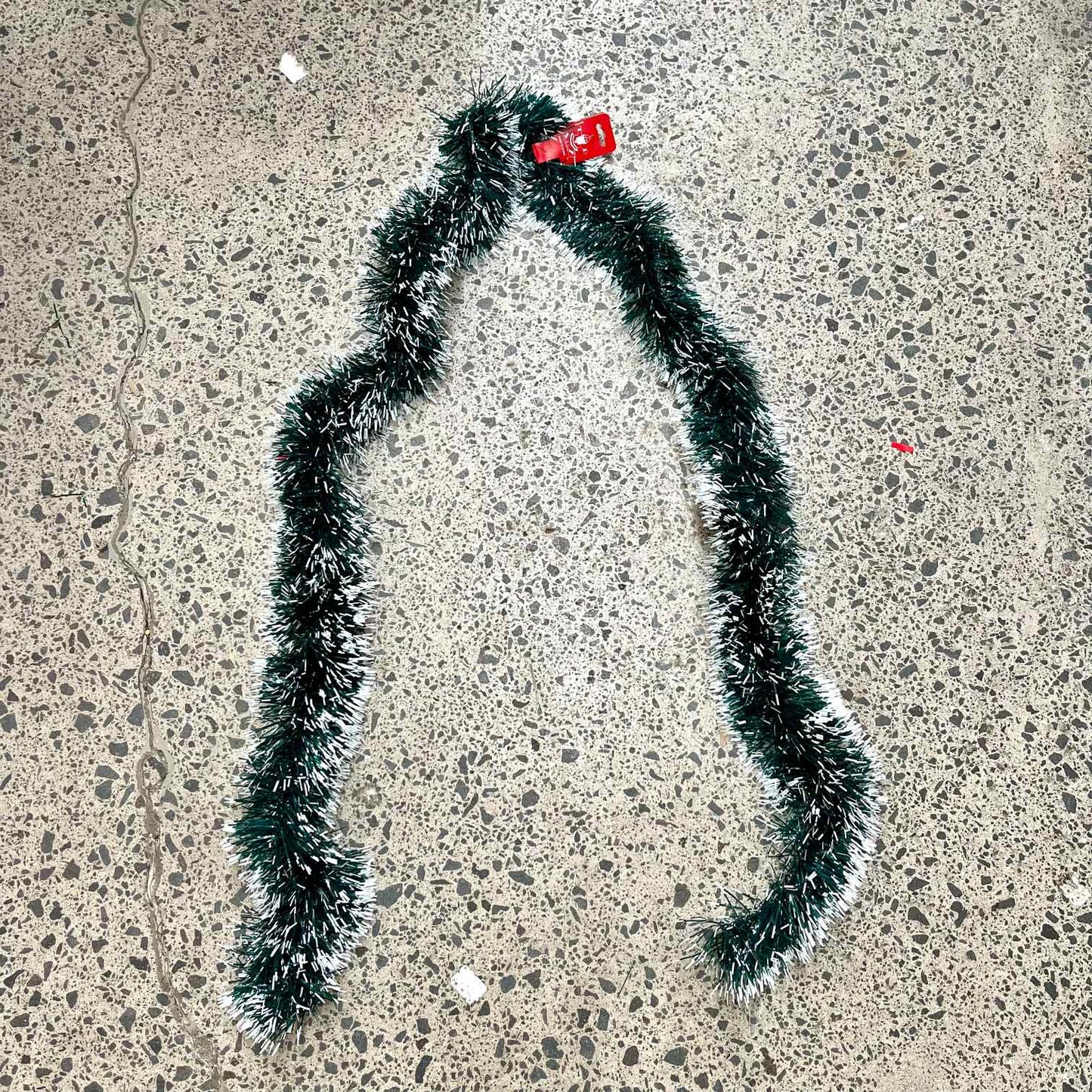 Christmas Tinsel - snow edge