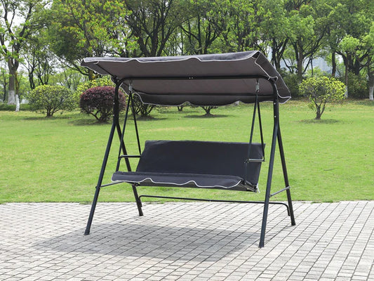 Outdoor Patio Garden 3 Seater Swing Seat