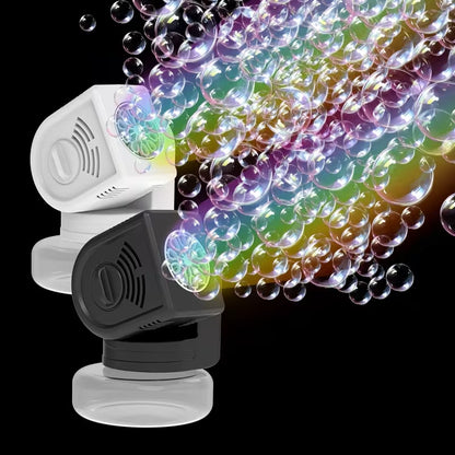 Adjustable Bubble Blowing Direction, Automatic Bubble Machine