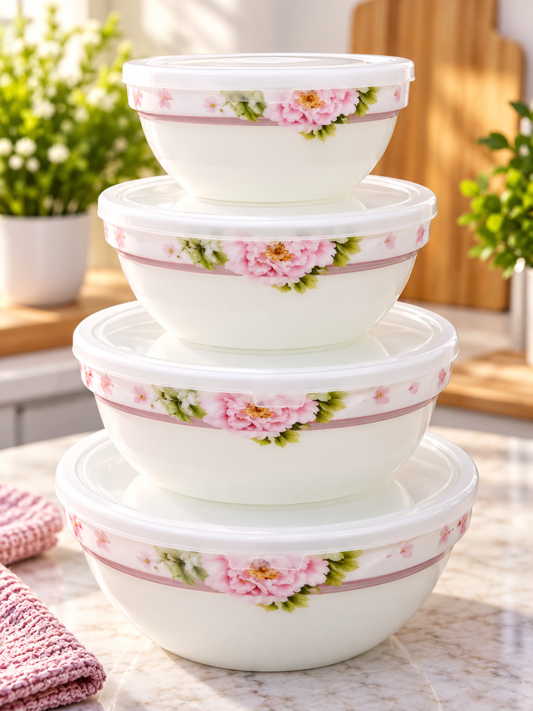 Stackable Bowl 4pcs Set