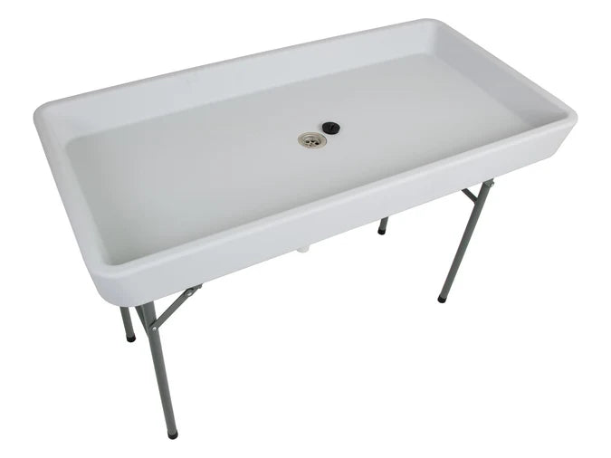 1.2m Fill & Chill Ice Tray Table - Cold Food Service & Buffet Drinks Table