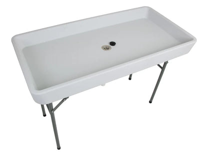 1.2m Fill & Chill Ice Tray Table - Cold Food Service & Buffet Drinks Table