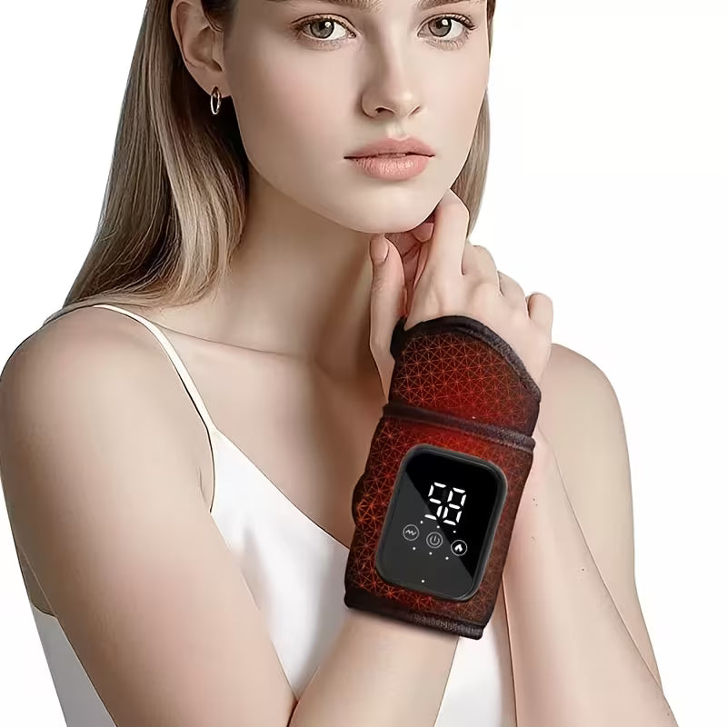 Hand Massager, Wrist Massage with Hot Compress