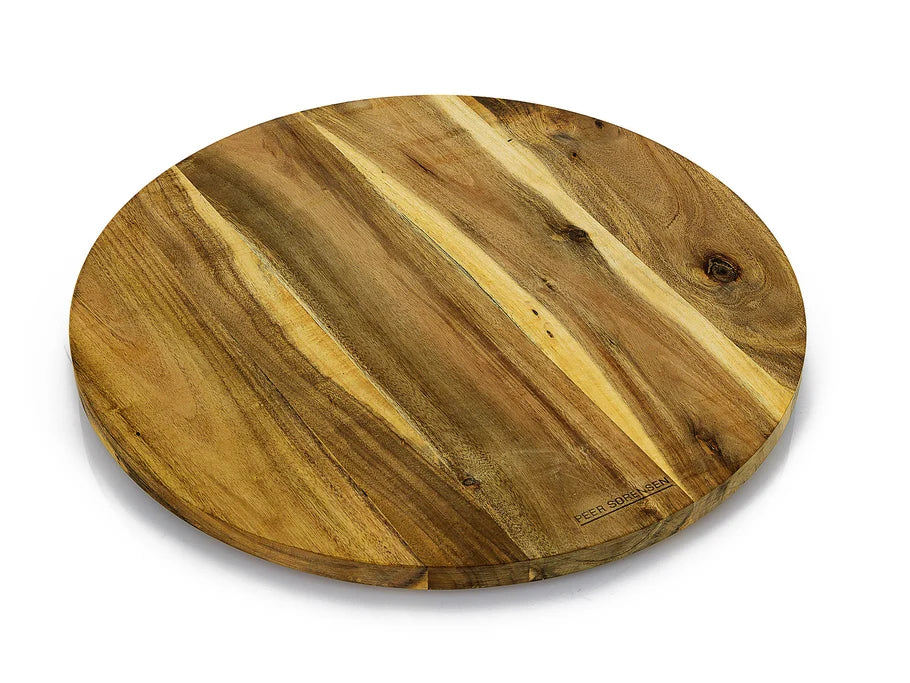 Lazy Susan Rotating Wooden Serving Board 45cm