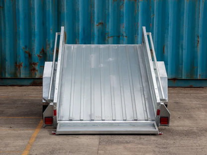 RoadCHIEF Trailer 7x4 Tilting Deck (No Cage) with Jockey Wheel