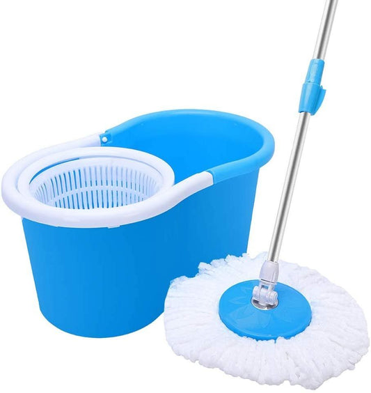 360° Spin Mop with 2 Microfiber Mop Heads