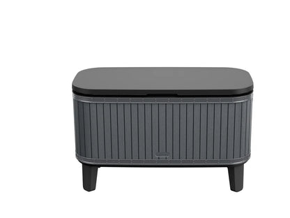 Bevy Bar Wood 2-in–1 Beverage & Snacks Serving Station