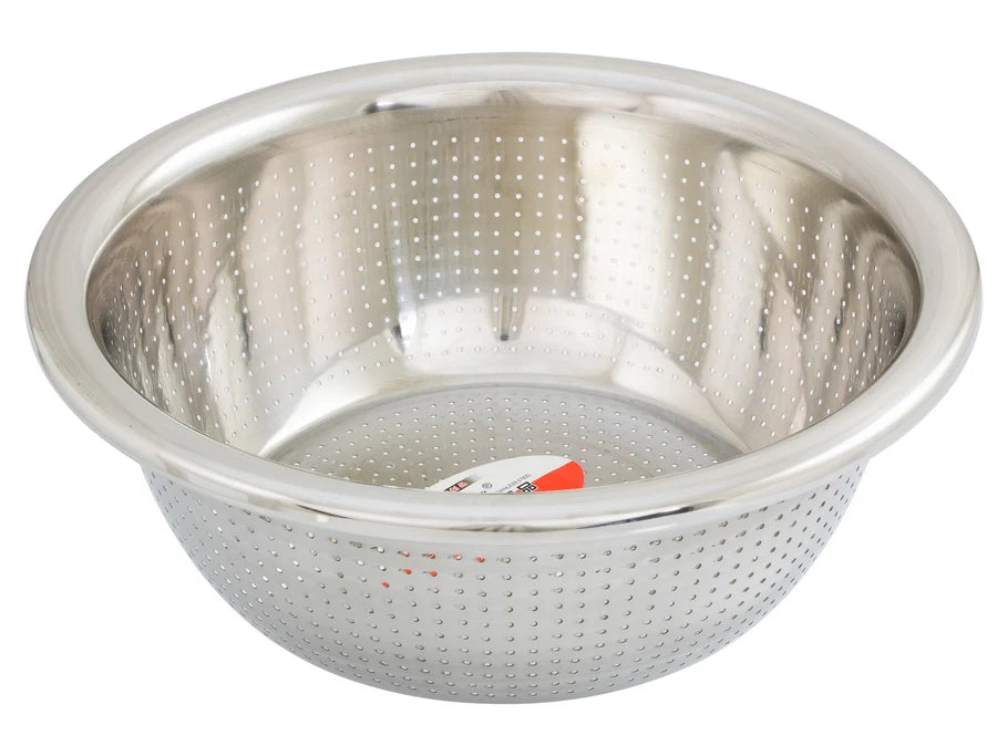 42cm Stainless Steel Colander - Commercial Kitchen Strainer Sieve