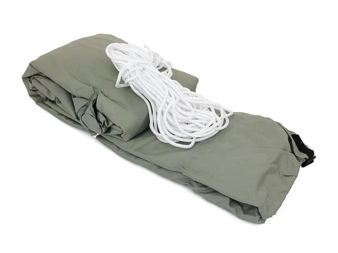 16ft - 18ft Heavy Duty Boat Cover - 2.39m Beam, Waterproof 600D Polyester Canvas