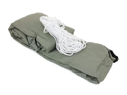 16ft - 18ft Heavy Duty Boat Cover - 2.39m Beam, Waterproof 600D Polyester Canvas