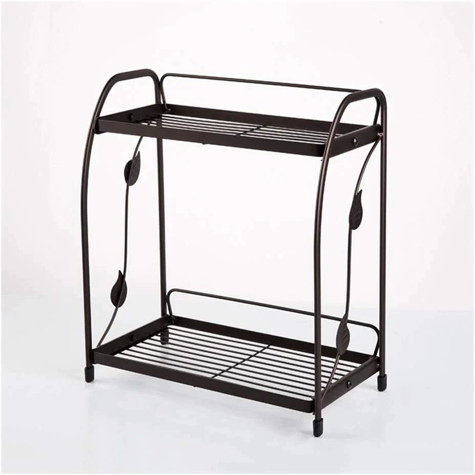 2 layer Storage Organizer Kitchen Shelf