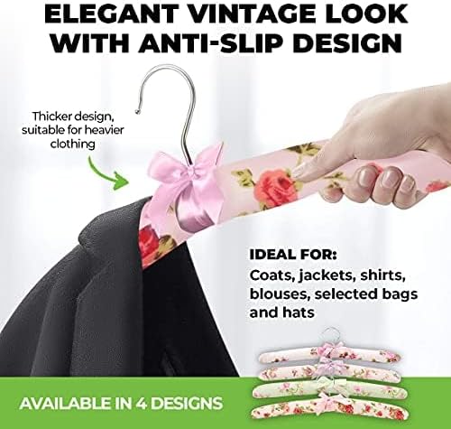 3 Pcs Paded Coat Hanger