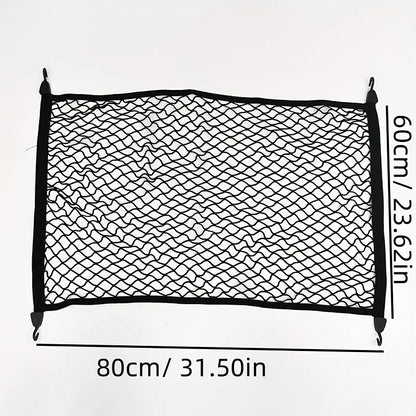 1pc Universal Fit Spandex Truck Bed Mesh - Highly Elastic Cargo Net for Pickup