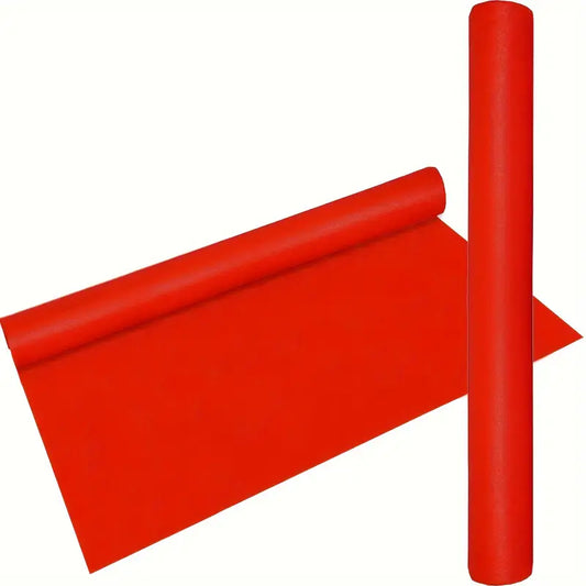 Luxe Polyester Red Carpet Runner for Weddings and Events