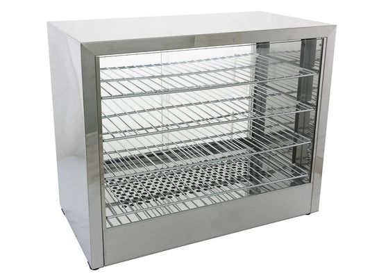 0.6m Commercial Pie Warmer 4 Shelf - 1.0kW Electric - Hot Food Display Cabinet