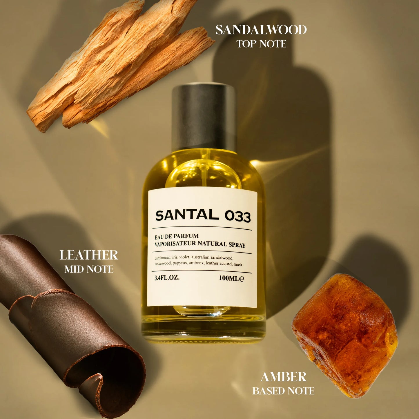 Dupe for Santal 33 by Le Labo 100ml