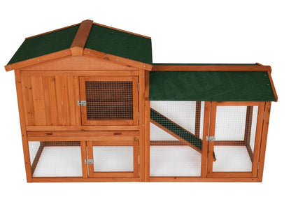 Wooden Rabbit / Guinea Pig Hutch Waterproof