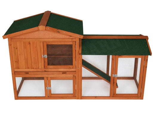 Wooden Rabbit / Guinea Pig Hutch Waterproof