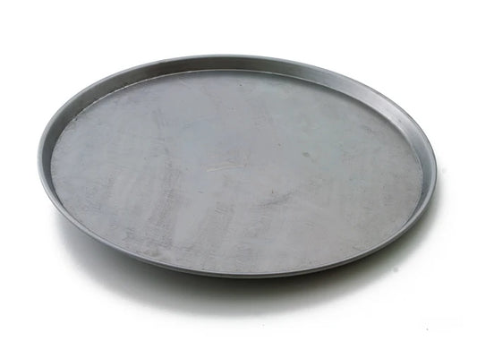 Pizza Tray Round Pan Black Iron 30cm