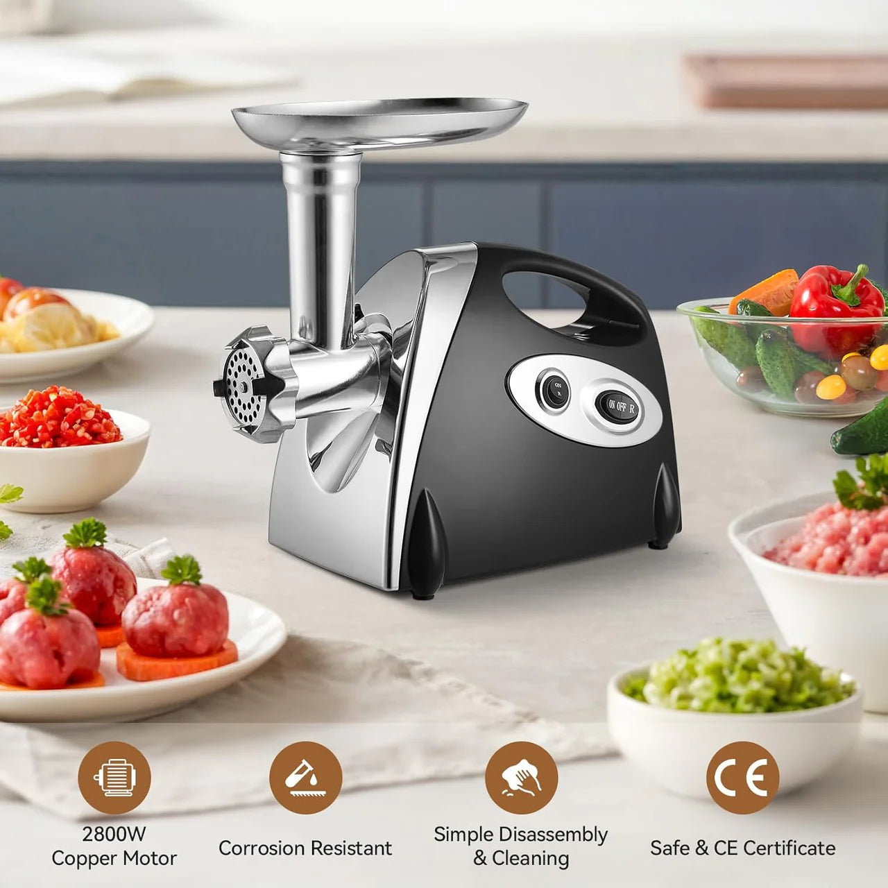 Meat Grinder Mincer Sausage Maker