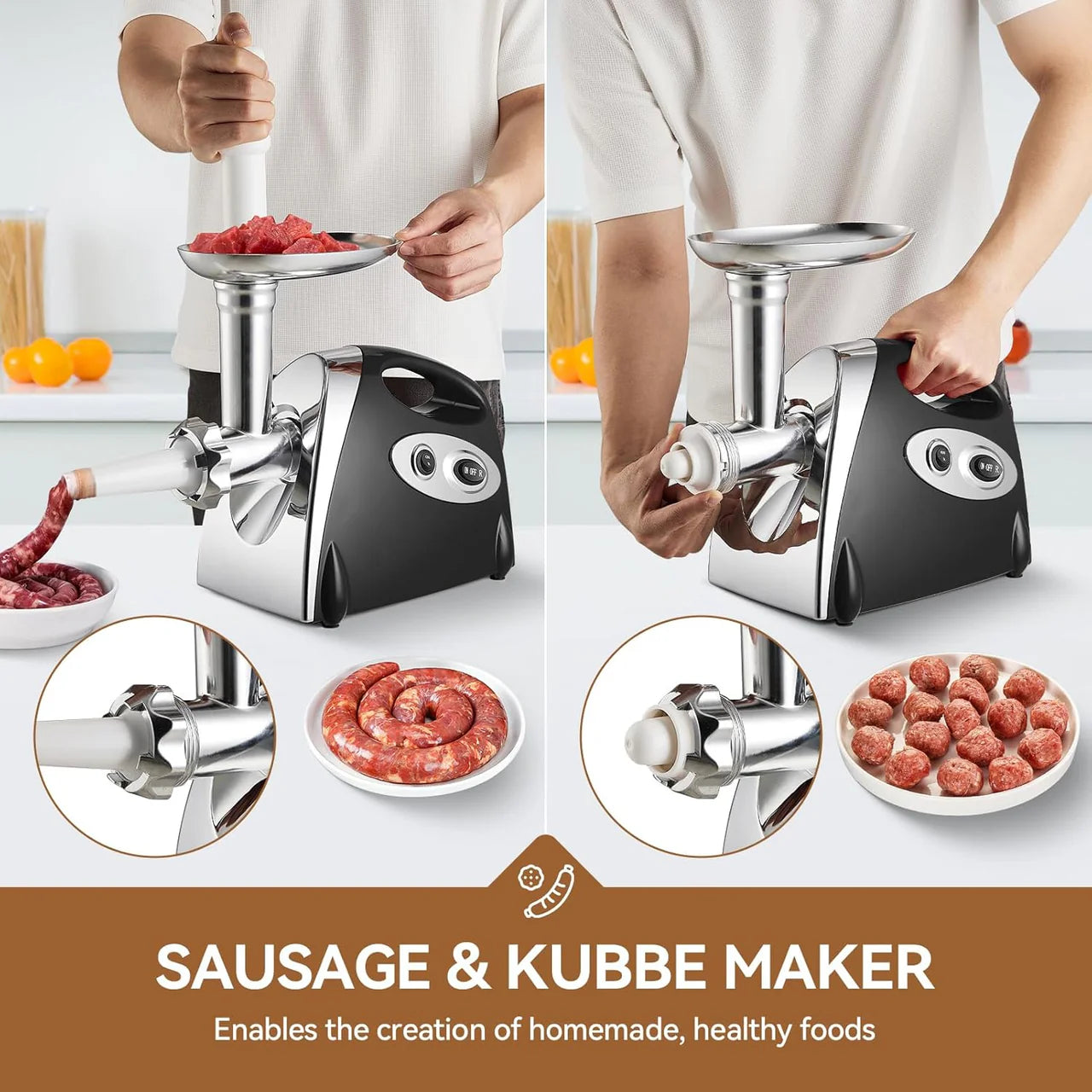 Meat Grinder Mincer Sausage Maker