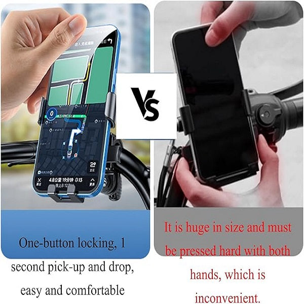Treqa BC-T24 360° Rotating Handlebar Bike Phone Holder(03101)