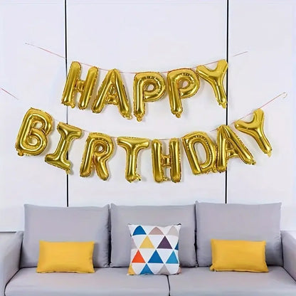 HAPPY BIRTHDAY FOIL BALLOON SET 13PCS
