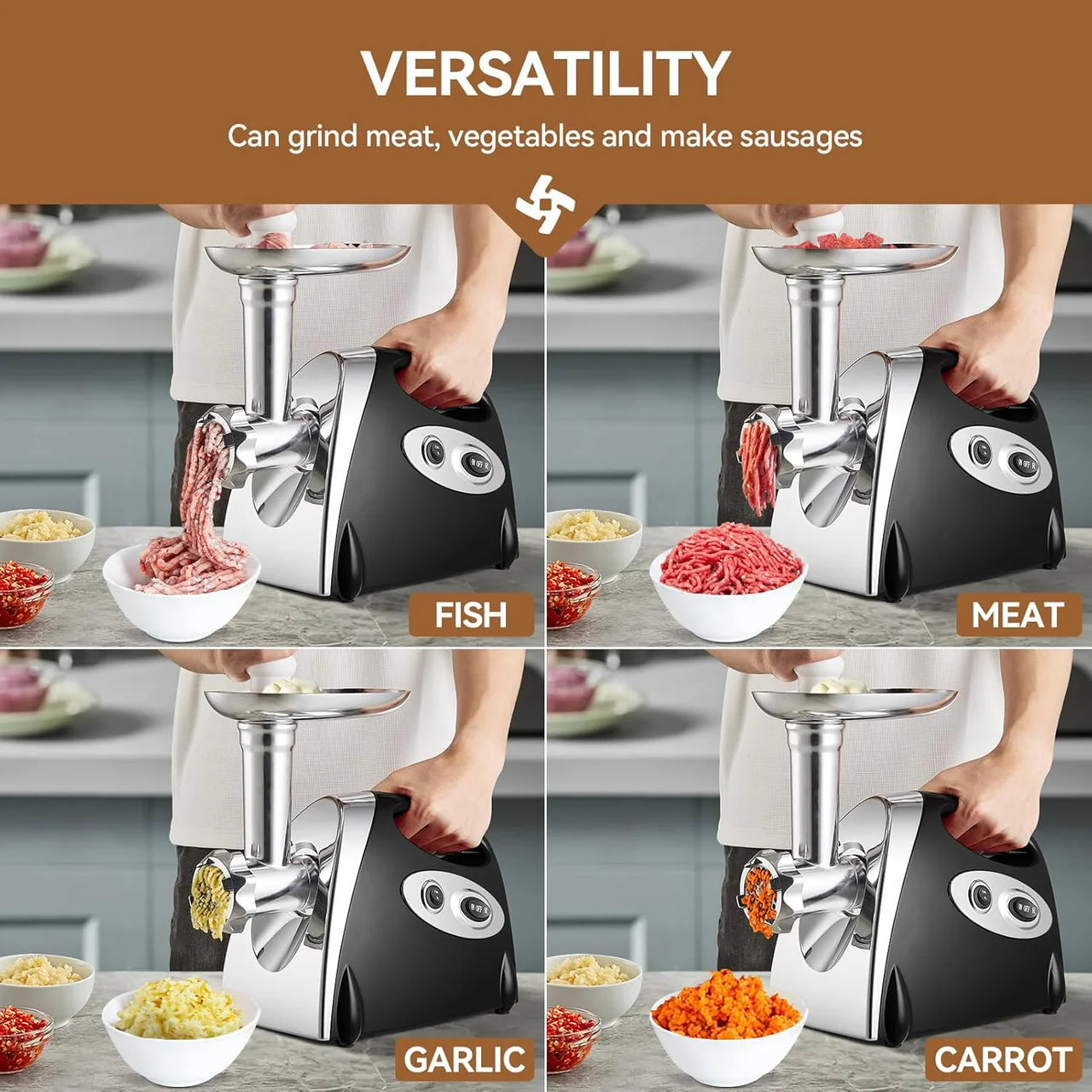 Meat Grinder Mincer Sausage Maker