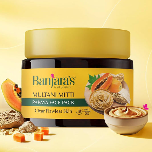 MULTANI MITTI  PAPAYA  FACE PACK 100G