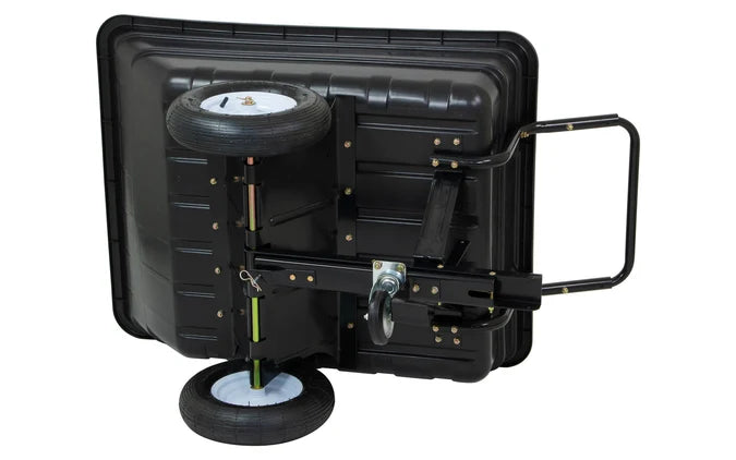 Garden Tipping Trolley Trailer Cart Wheel Barrow - 200kg Capacity