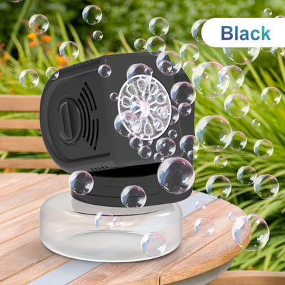 Adjustable Bubble Blowing Direction, Automatic Bubble Machine