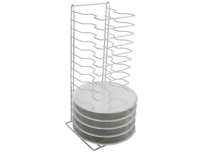 Stainless Steel Commercial Pizza Tray Stand - 14 Tier Rack