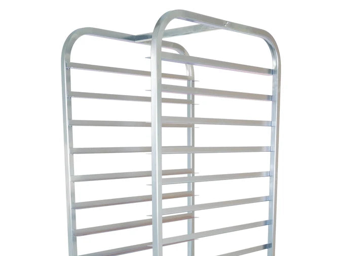 Mobile Bakers Rack 16" Tray x16 | 1.9m Tall + Wheels | Commercial Bakery Racks