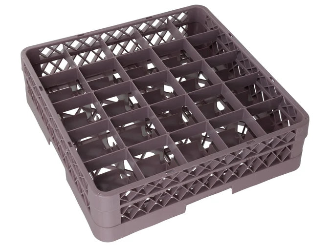 Dishwasher Tray Glass Rack with Height Extender - suits 25 Glasses 49 x 49cm