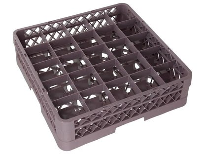 Dishwasher Tray Glass Rack with Height Extender - suits 25 Glasses 49 x 49cm