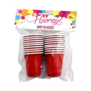 Party Shot Glasses 54mm 60ml 20pc