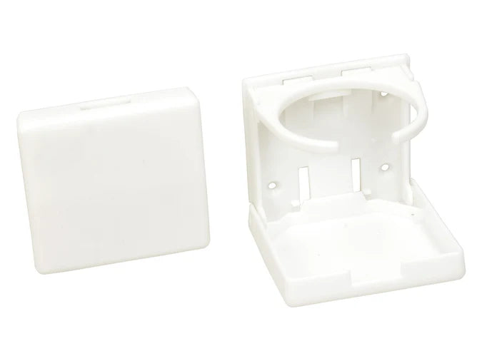 Folding Mug Cup Can Holder - WHITE
