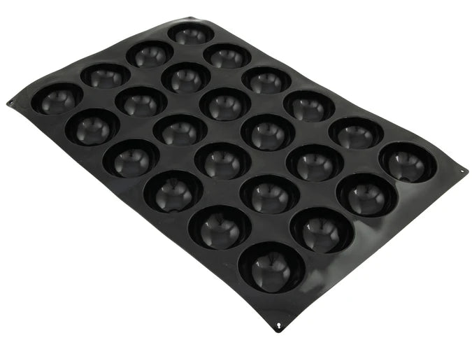 24 Dome Silicone Baking Mould - Flexible Bakers Sheet - 58cm x 38cm