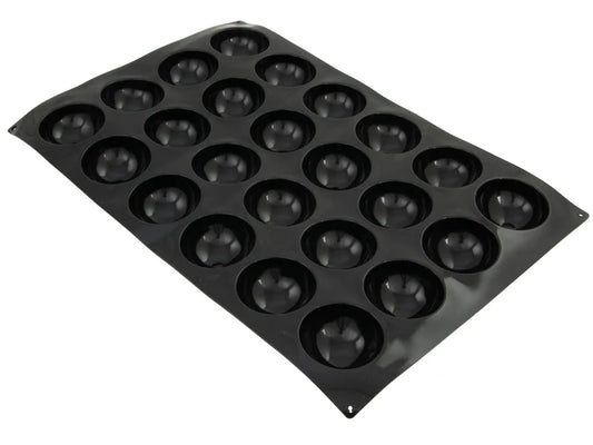 24 Dome Silicone Baking Mould - Flexible Bakers Sheet - 58cm x 38cm