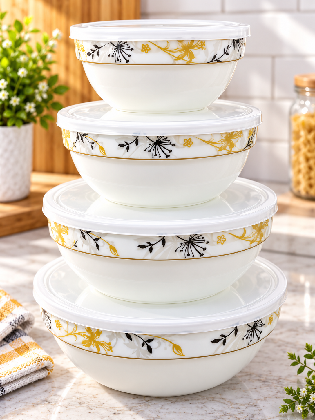 Stackable Bowl 4pcs Set