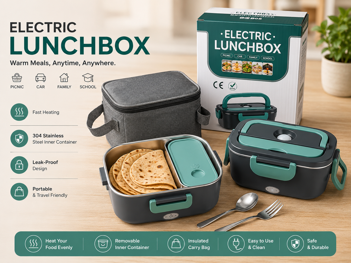 1.5L Electric Heated Lunch Box