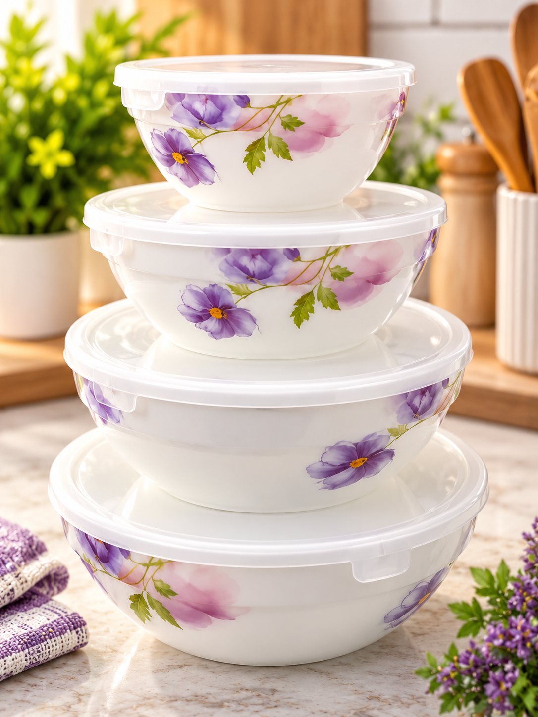 Stackable Bowl 4pcs Set