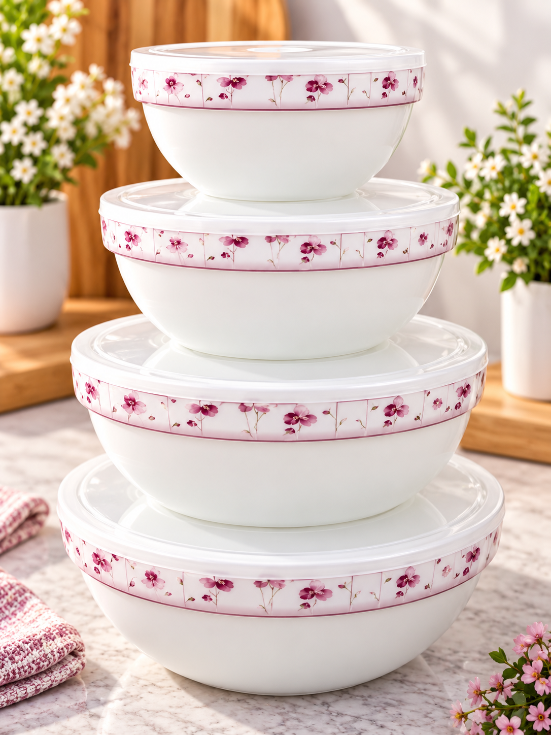 Stackable Bowl 4pcs Set