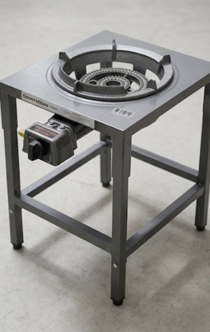 Buy 2 Ring Cast Iron Gas Burner With Stand + Regulator