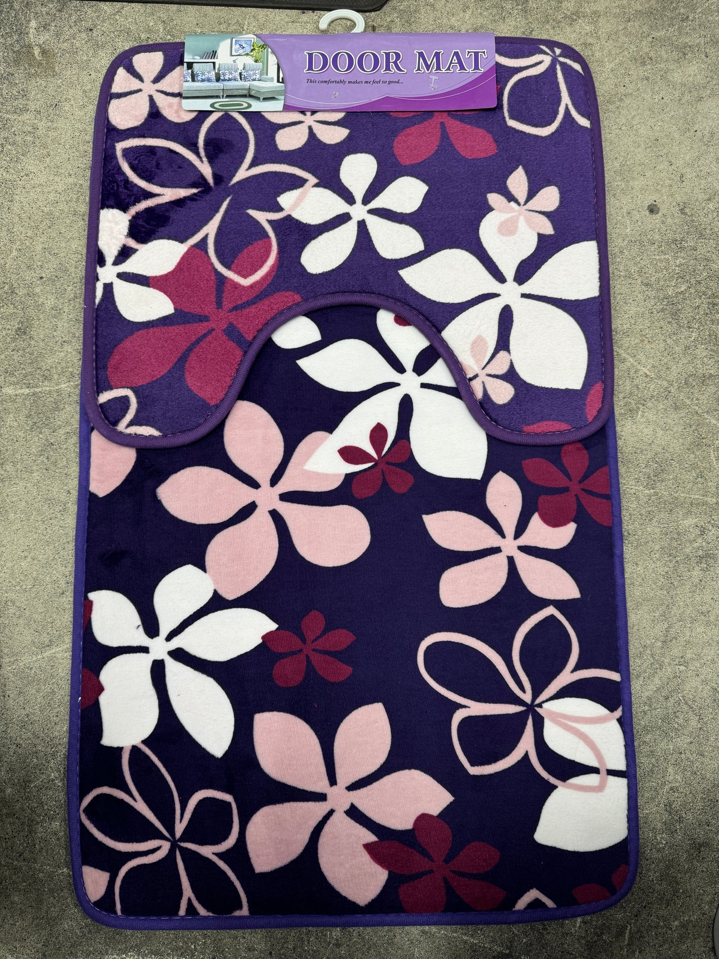 Bathroom Mats - 2 Pcs