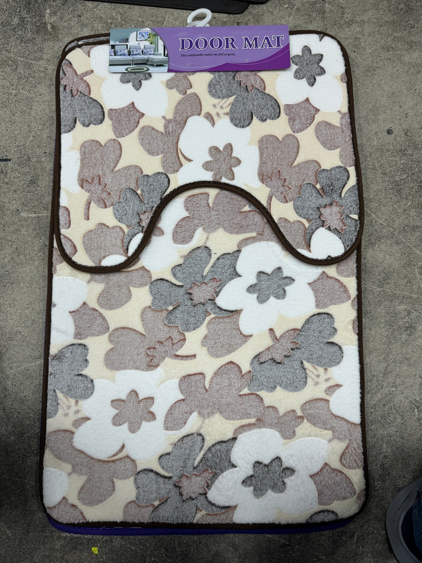 Bathroom Mats - 2 Pcs