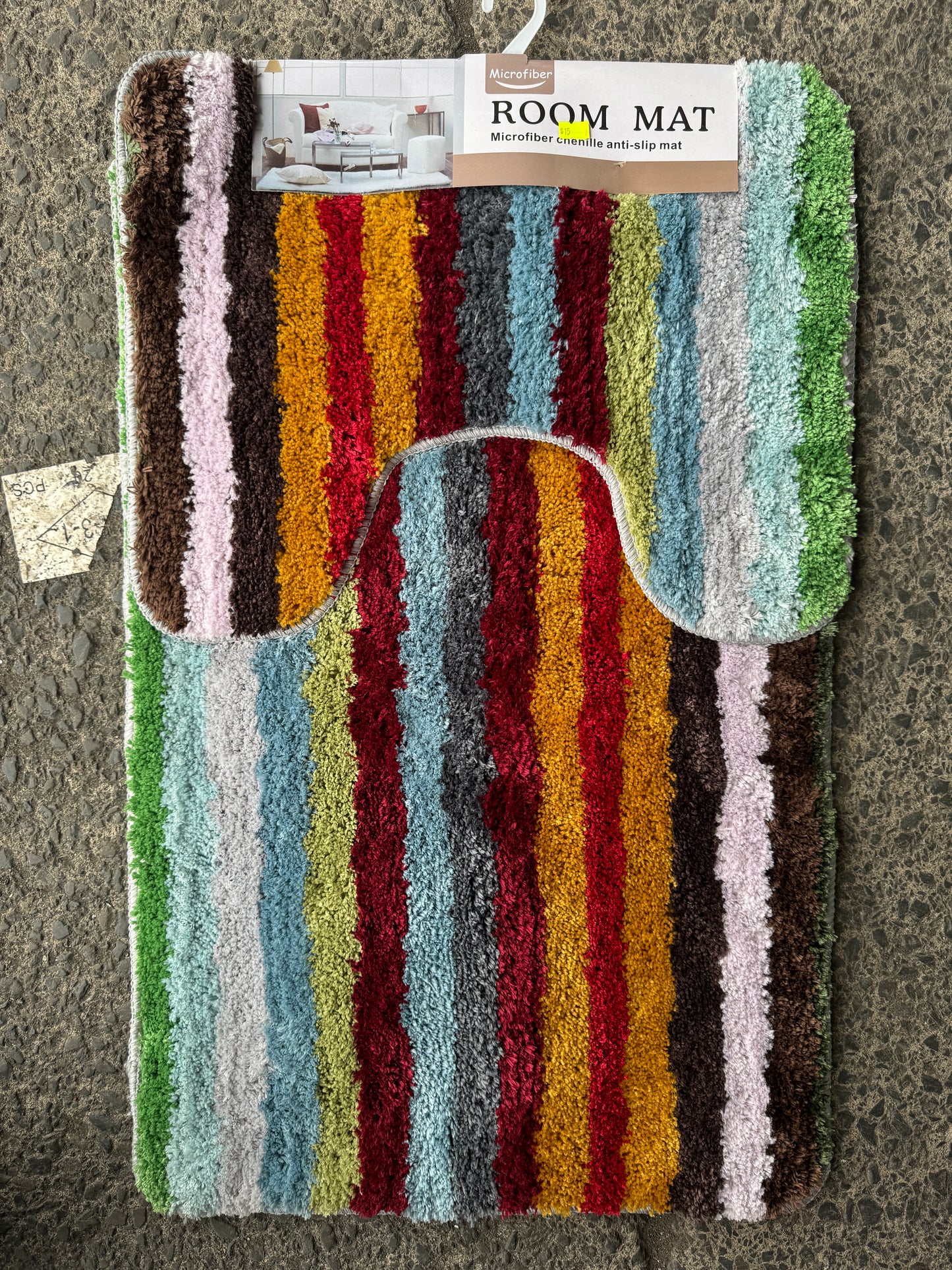 Bathroom Mats - 2 Pcs