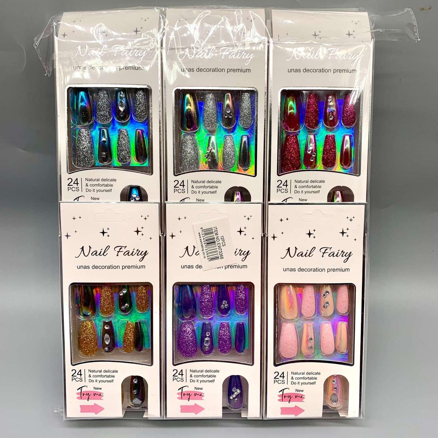 Artificial Nail (12pcs/pk) EW73366